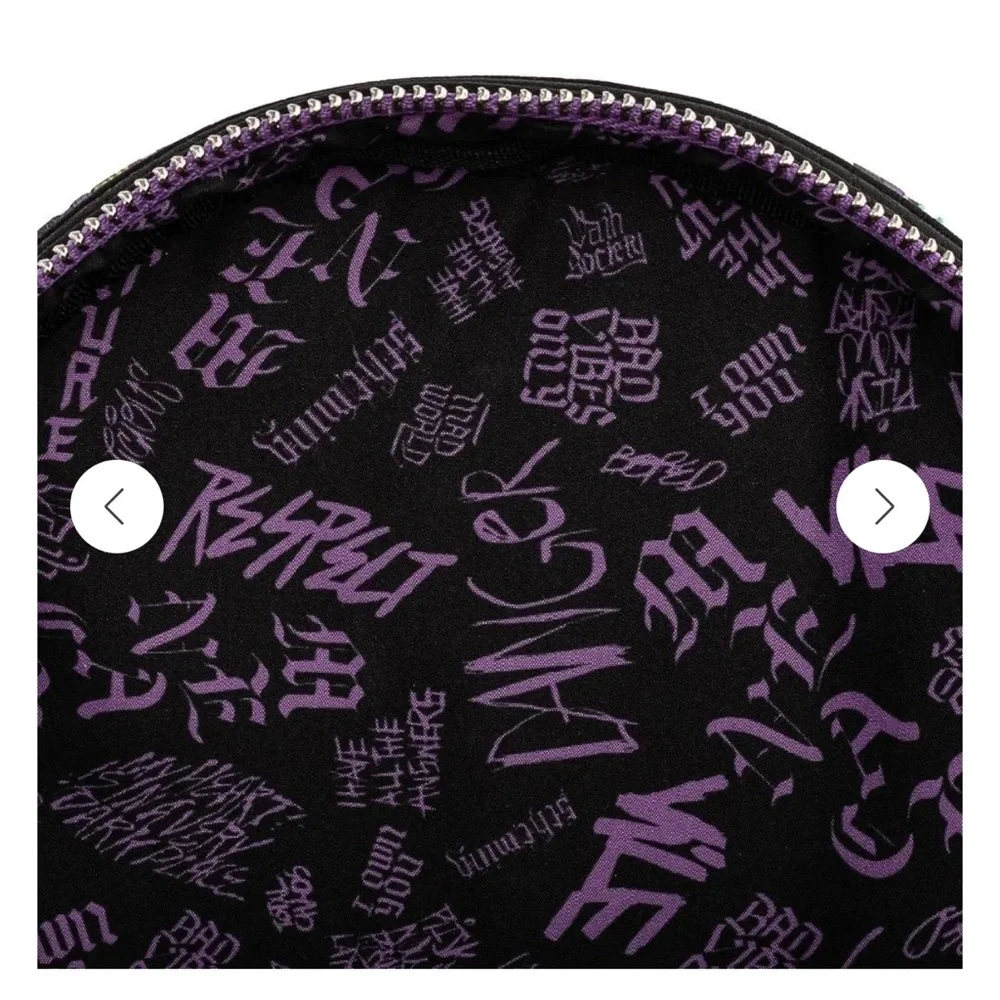 Loungefly Disney Villain Books Mini Backpack and Wallet set